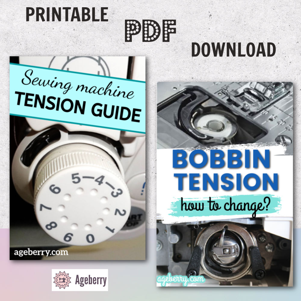 Sewing machine tension guide
