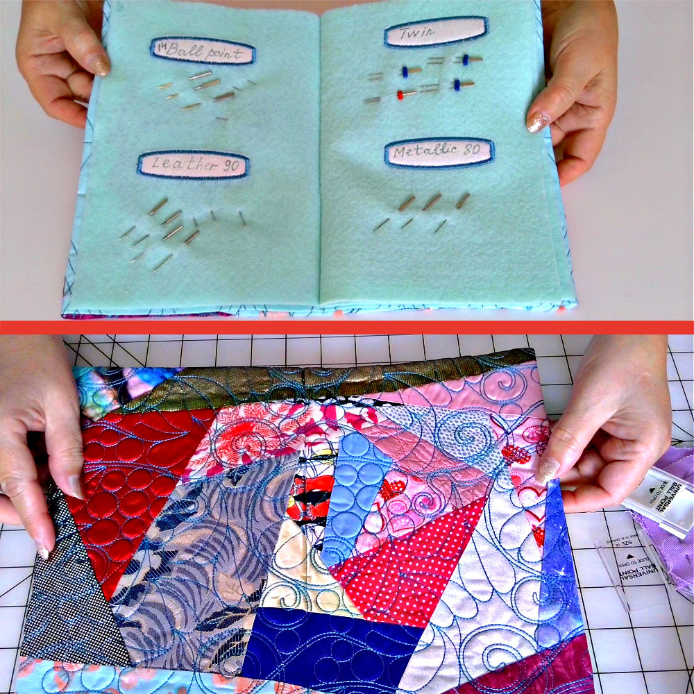 how to make a needle book