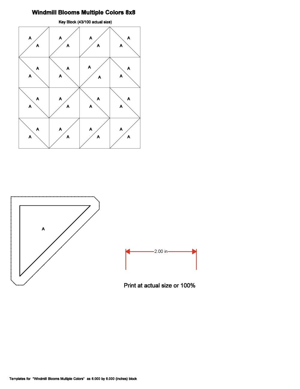Windmill Blooms Quilt Pattern - Image 5