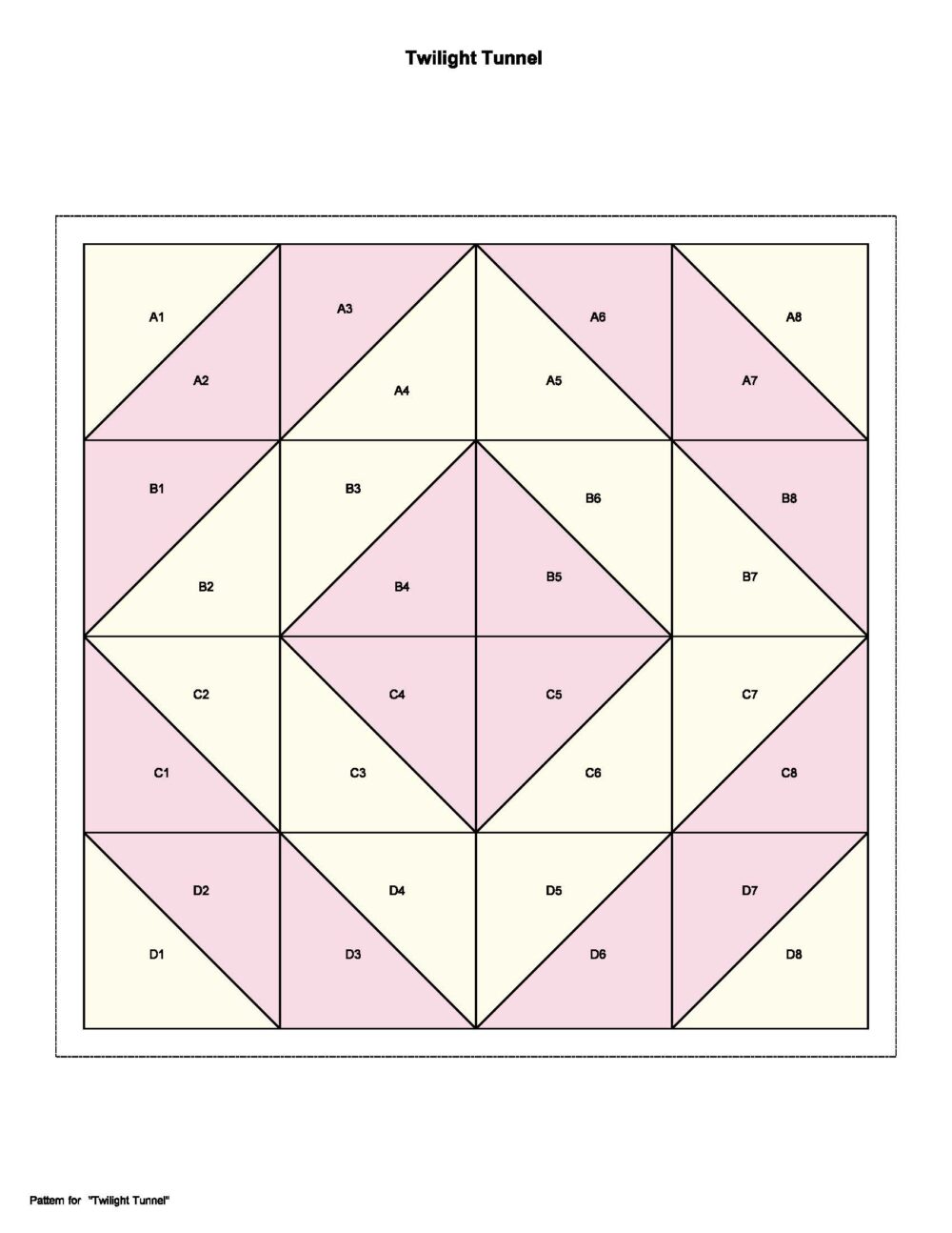Twilight Tunnel / Celestial Pathways Quilt Block and Quilt Examples - Image 7