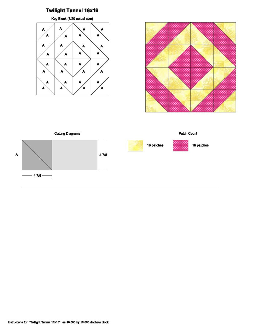 Twilight Tunnel / Celestial Pathways Quilt Block and Quilt Examples - Image 5