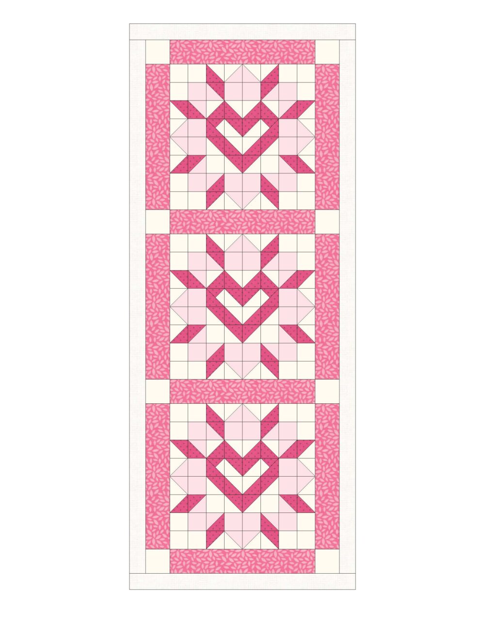 Heartburst Quilt and Quilt Block Pattern - PDF Download - Image 5
