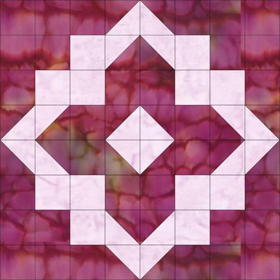 Quilt Block Pattern Garden Medallion - Image 2