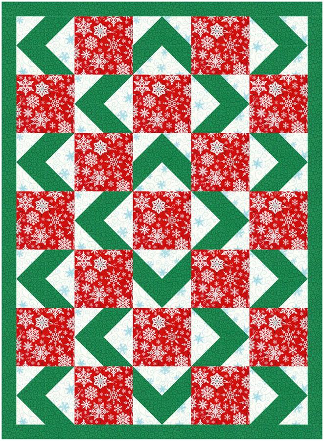 Quilt Pattern Holiday Puzzle in 4 sizes - Image 4