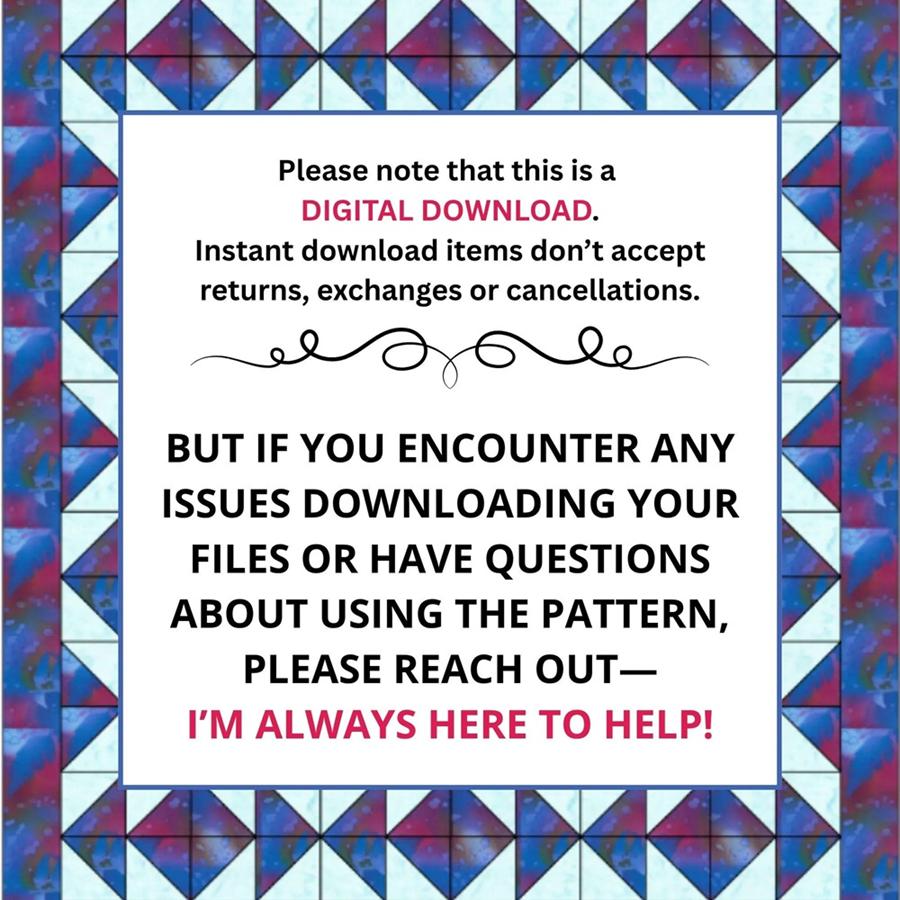 Quilt Block Pattern Mystic Weave - Image 10