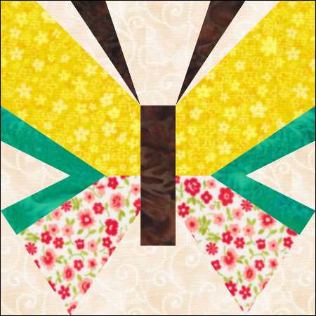 Butterfly Foundation Paper Piecing Pattern – Beginner-Friendly Quilt Block - Image 4