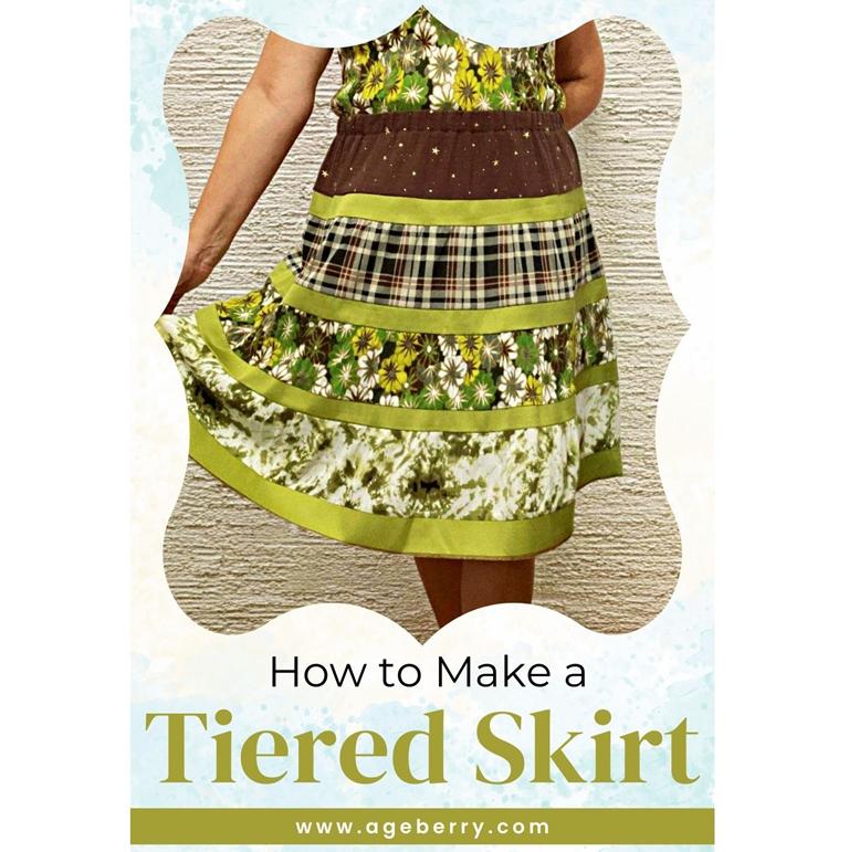 How to Make a Tiered Skirt: Free Pattern and Step-by-Step Instructions