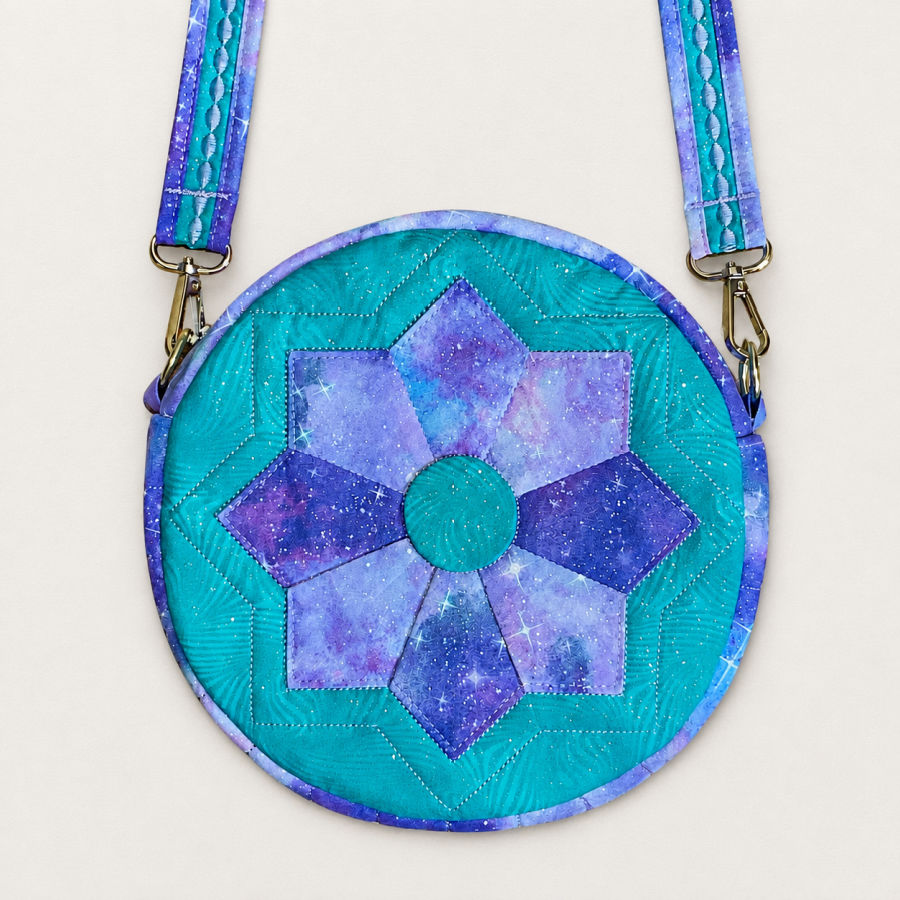 DIY Round Purse Sewing Tutorial with a Dresden Plate Block - Image 3