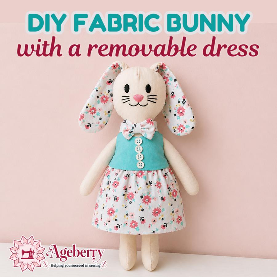 DIY Bunny with a Removable Dress
