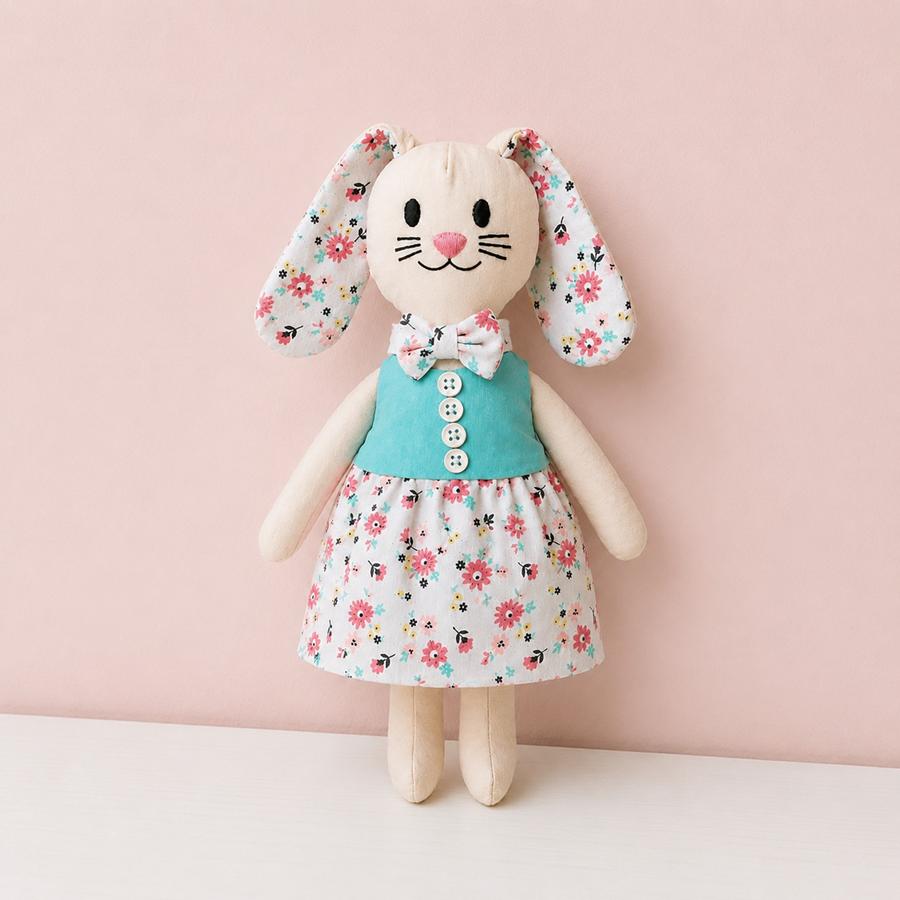 DIY Bunny with a Removable Dress | shop.ageberry.com DIY Bunny with a Removable Dress | shop.ageberry.com