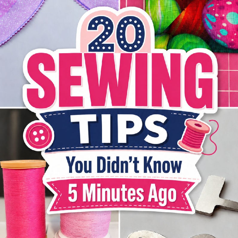 20 Sewing Tips You Didn’t Know 5 Minutes Ago