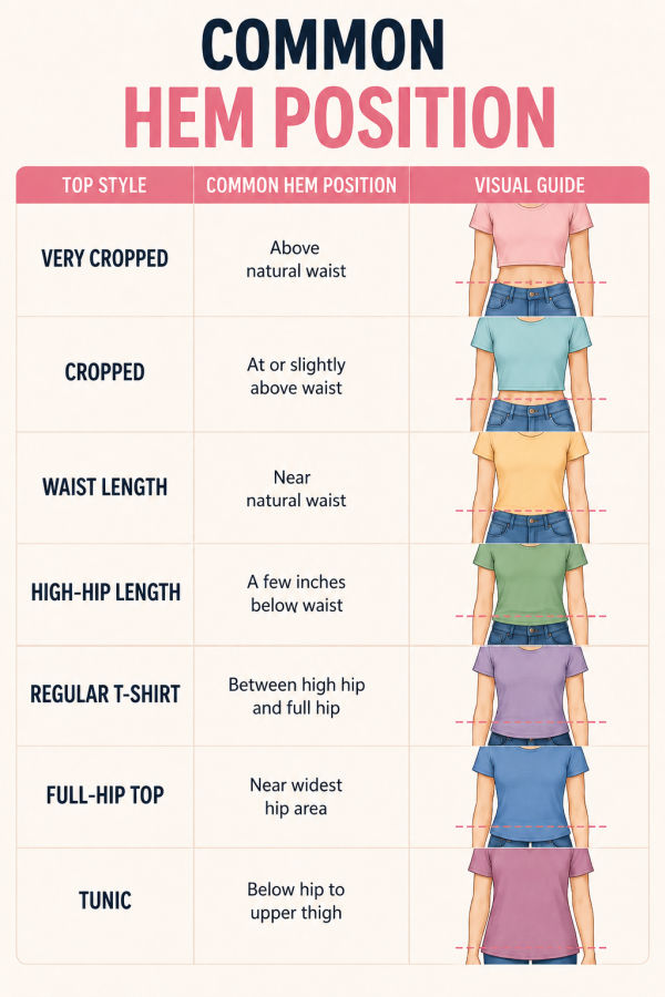 T-Shirt Length Guide: Where Should a Top End? - Image 2