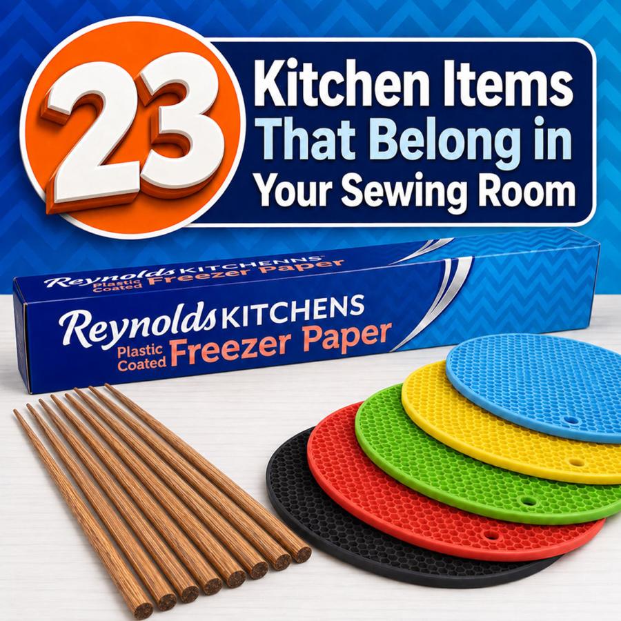 23 Kitchen Items That Belong in Your Sewing Room