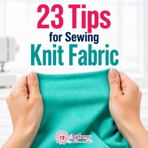 How To Sew Knit Fabric | 23 Expert Tips For Beginners