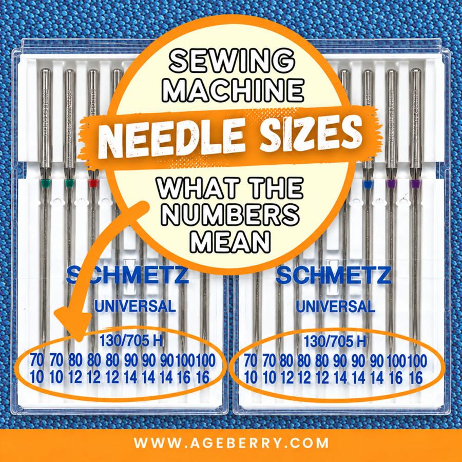 Sewing Machine Needle Sizes Explained