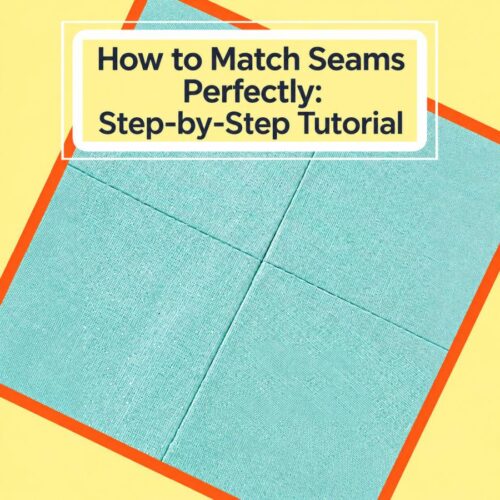 How to Match Seams Perfectly: Step-by-Step Tutorial